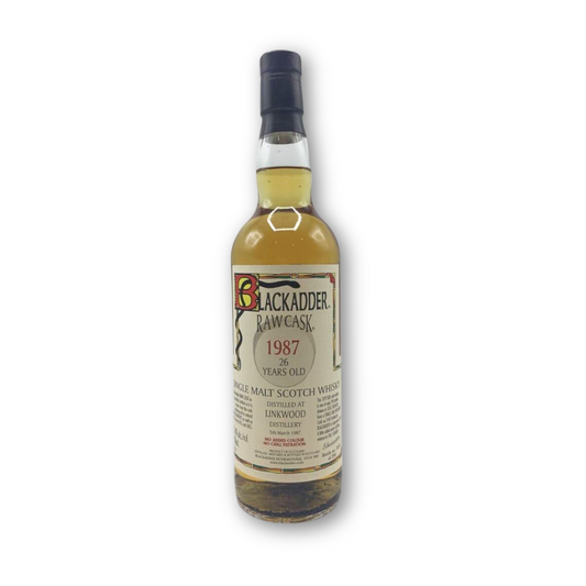 Blackadder Statement No 9 Raw Cask Linkwood 1987 26YO