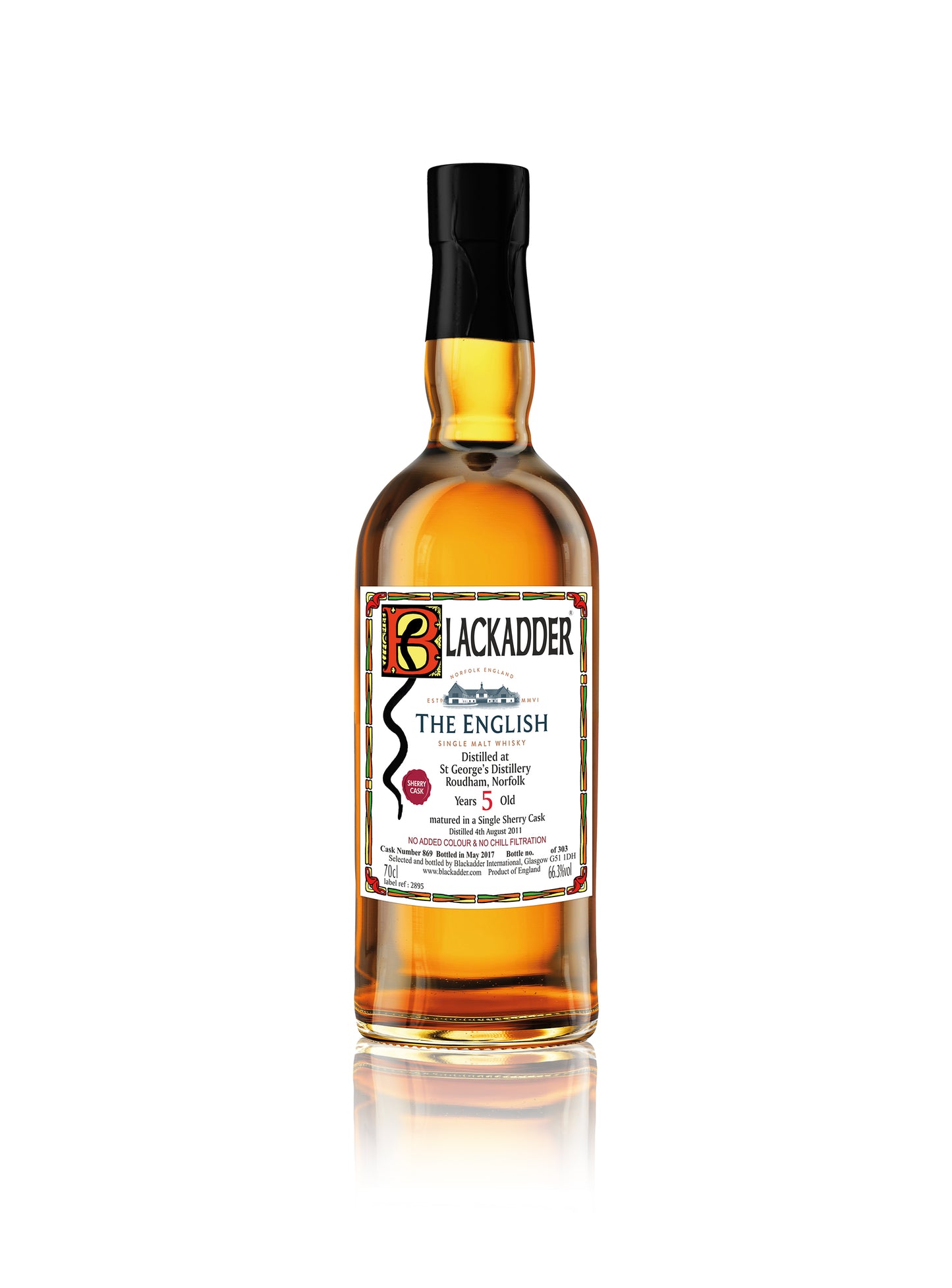 BLACKADDER Raw Cask The English 2011 5YO