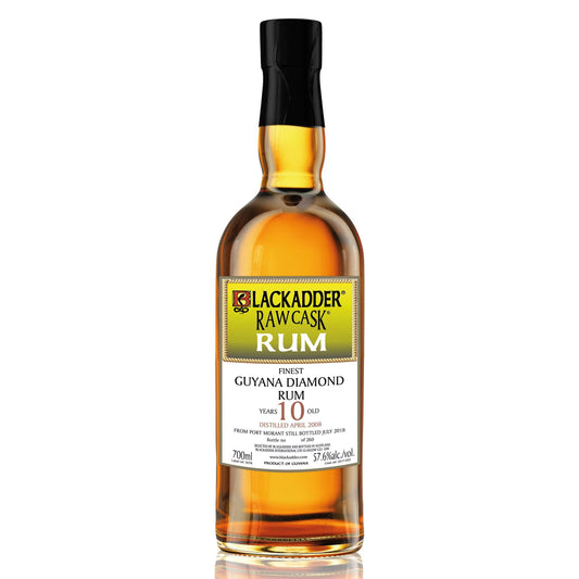 BLACKADDER Raw Cask Diamond Guyana Rum 2008 10YO