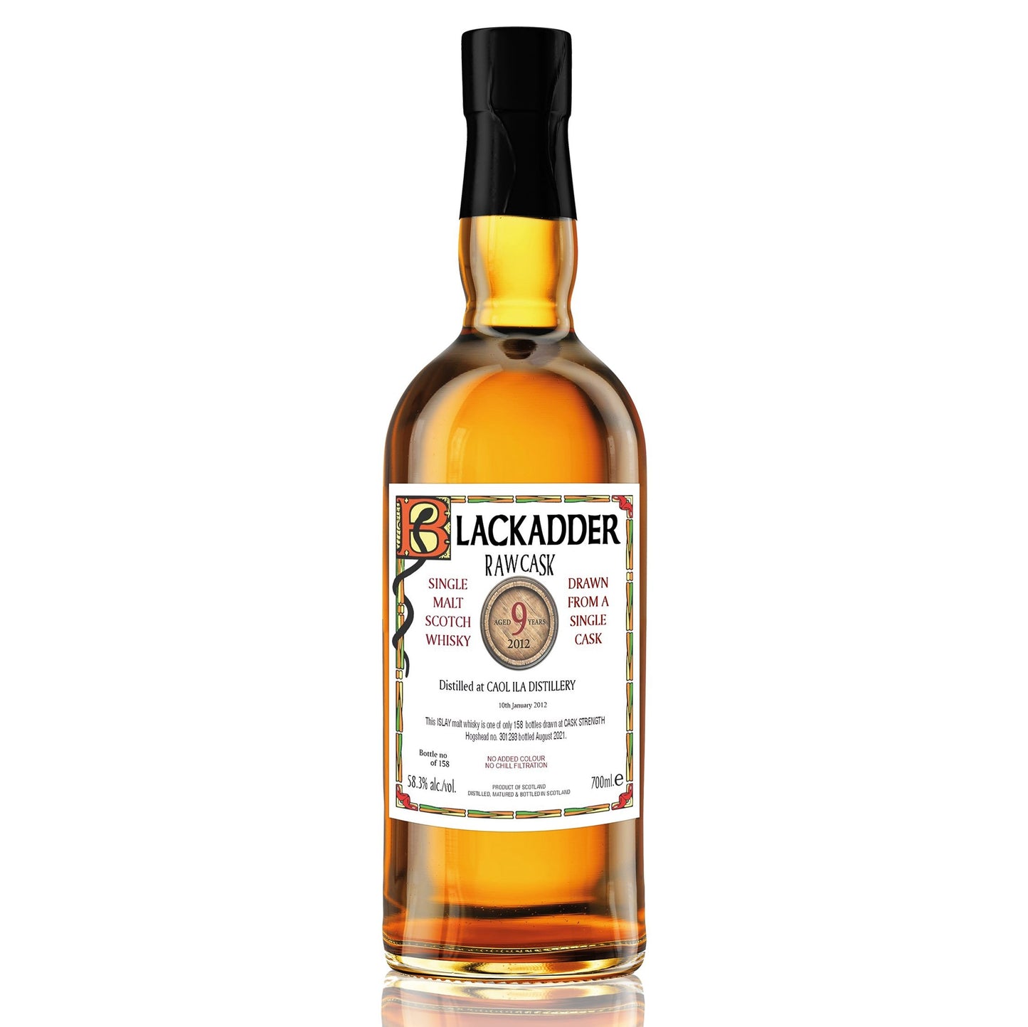 BLACKADDER Raw Cask Caol Ila 2021 9YO