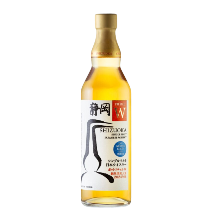 Shizuoka Pot Still "W" Single Malt Japanese Whisky (100% Imported Barley 2024 Edition)