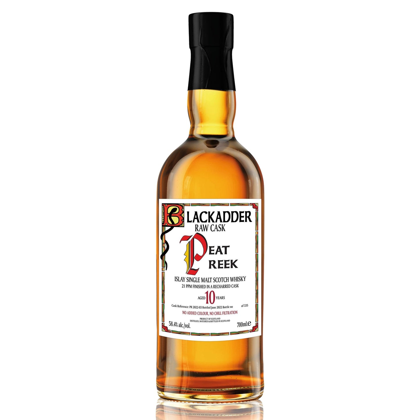 BLACKADDER Raw Cask Peat Reek 10YO (PR2022-03)