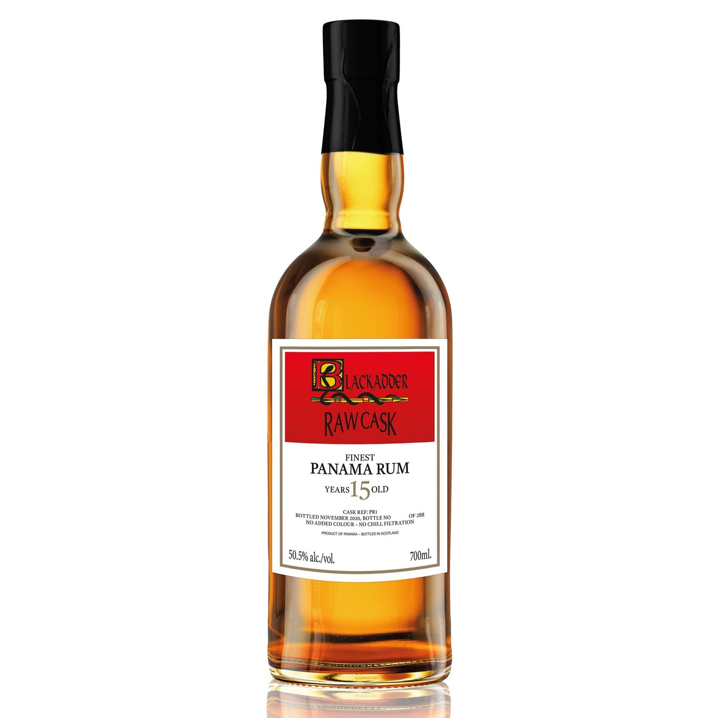 BLACKADDER Raw Cask Panama Rum 15YO