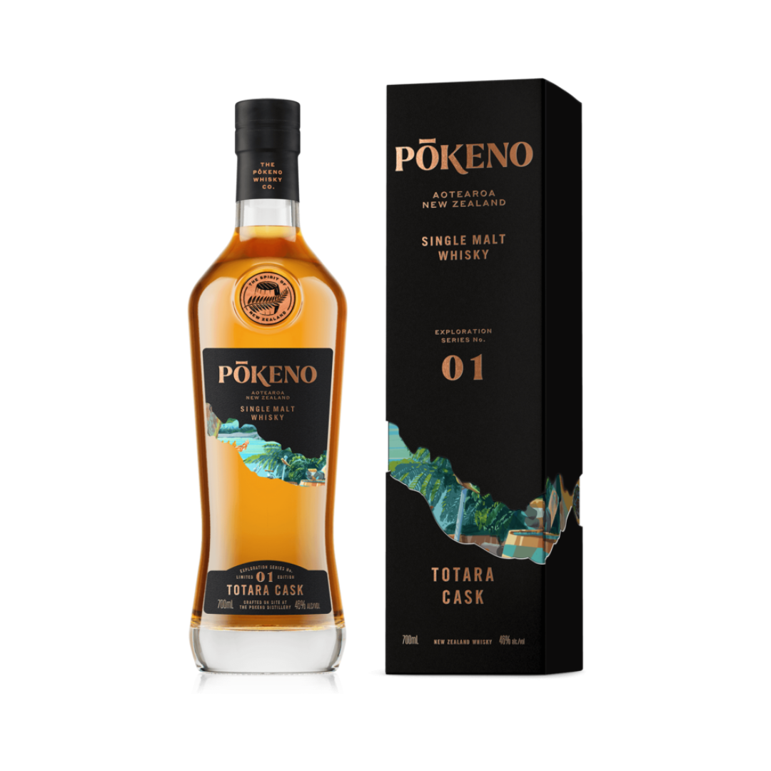 Pōkeno: Exploration Series 'Totara Cask' Finish New Zealand Single Malt Whisky