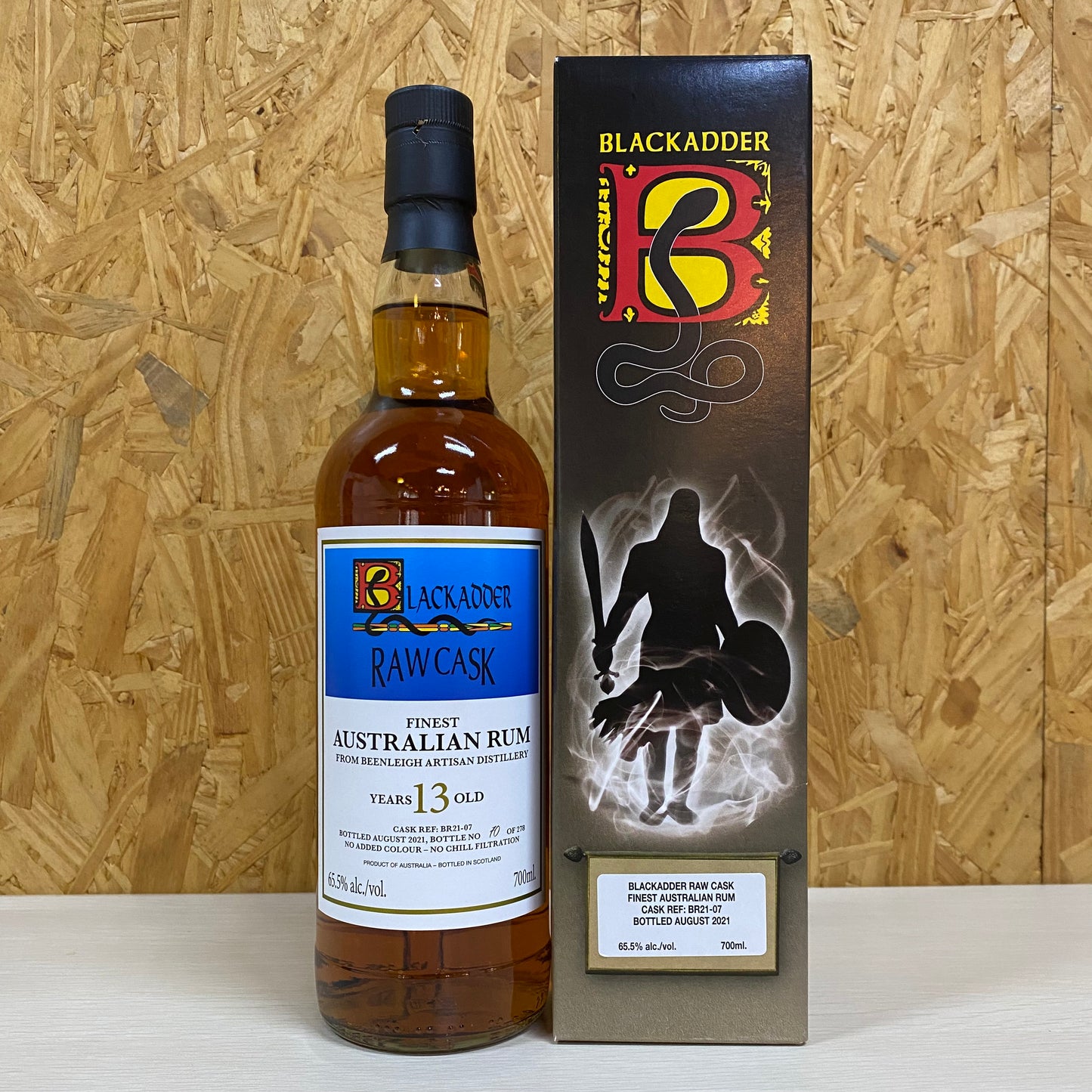 Blackadder Raw Cask Beenleigh Australian Rum 13YO 2007