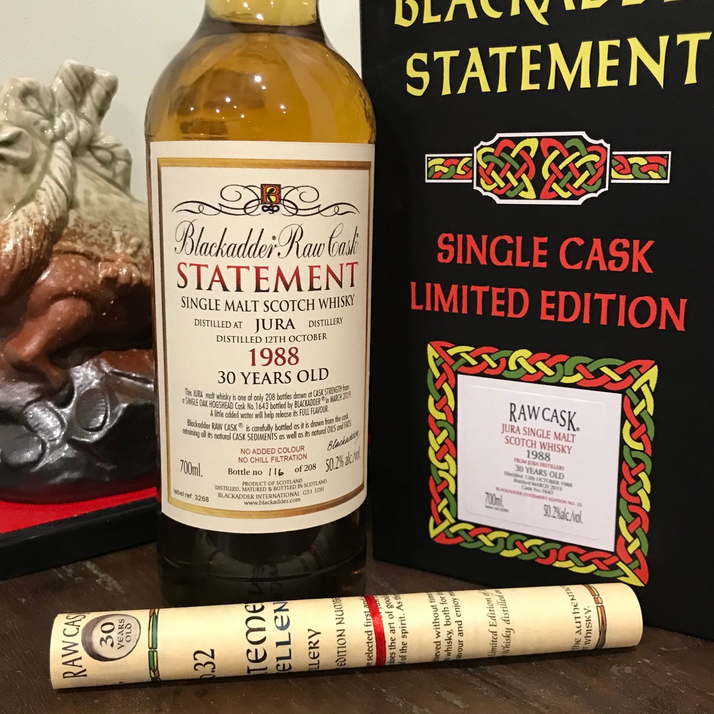 BLACKADDER Statement No 32 Jura 1988 30YO