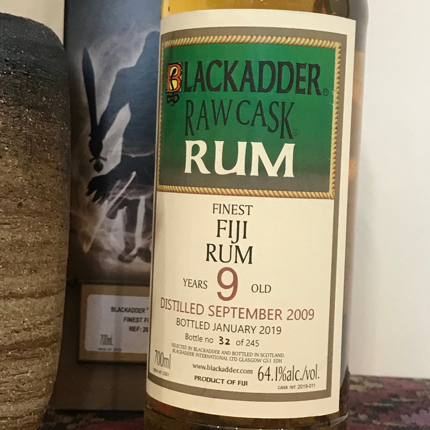 Blackadder Raw Cask Fiji Rum 9YO 2009