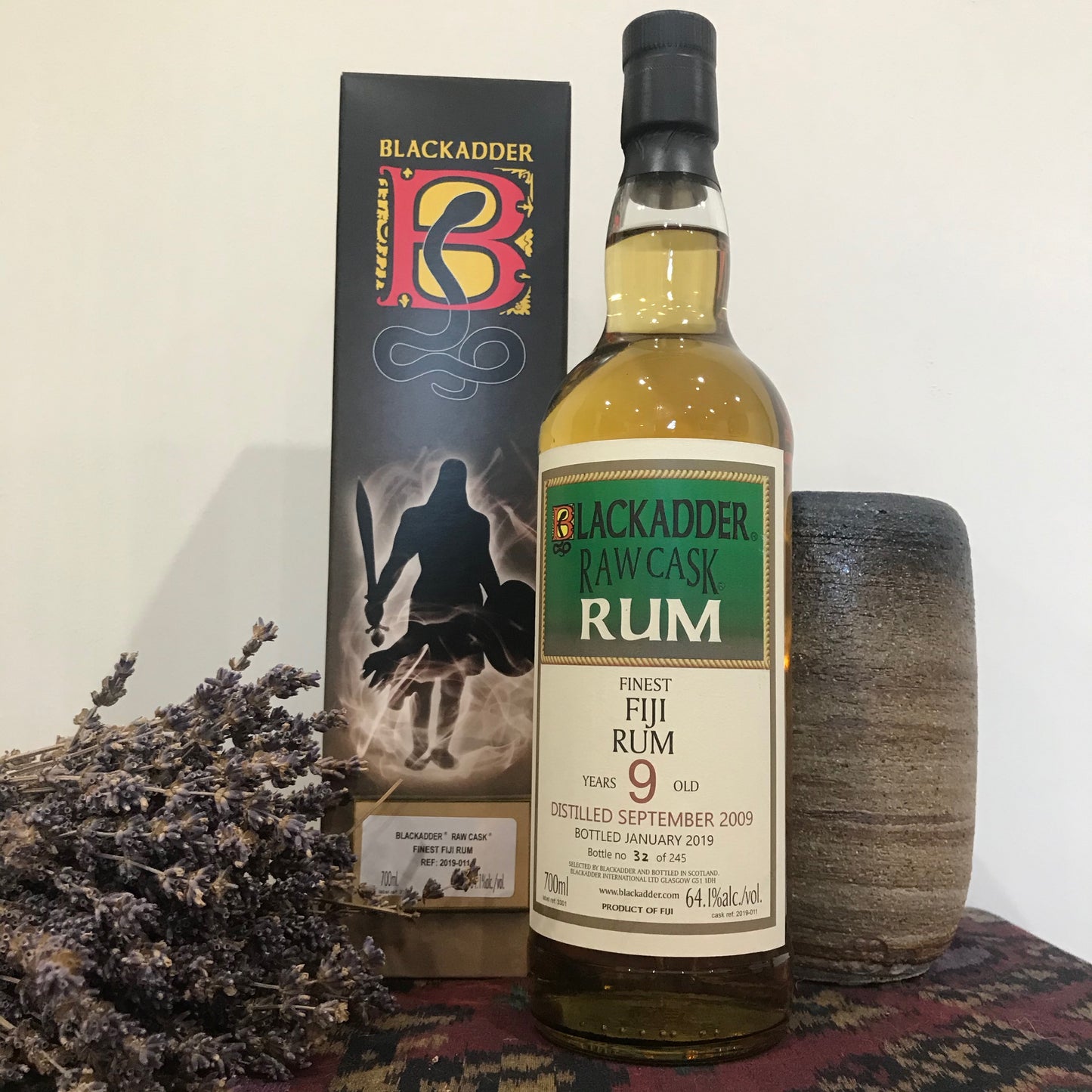 Blackadder Raw Cask Fiji Rum 9YO 2009