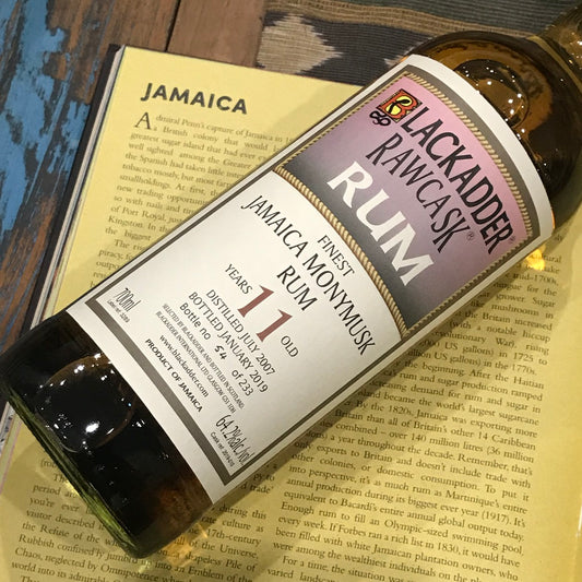 Blackadder Raw Cask Finest Jamaica Monymusk Rum 11YO 2007